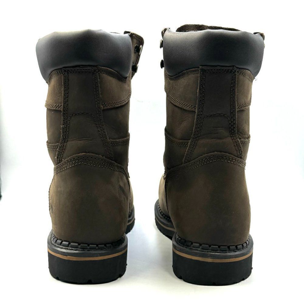Laredo Chain-Steel Toe Safety Work Boots - Picture 3 of 14